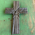 Holy Spirit Pewter Cross