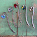 Crystal Heart Bookmarks