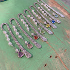 Pearl Flat Crystal Angel Bookmarks