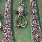 Pearl Flat Crystal Angel Bookmarks