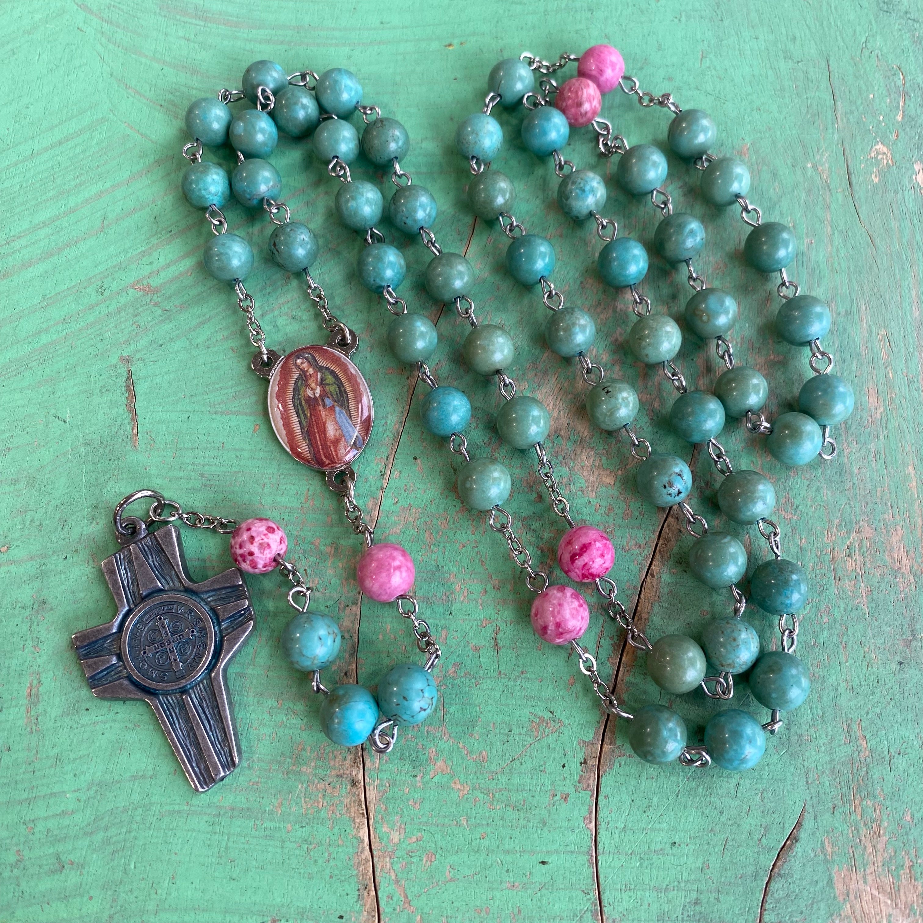 Turquoise OLG Rosary