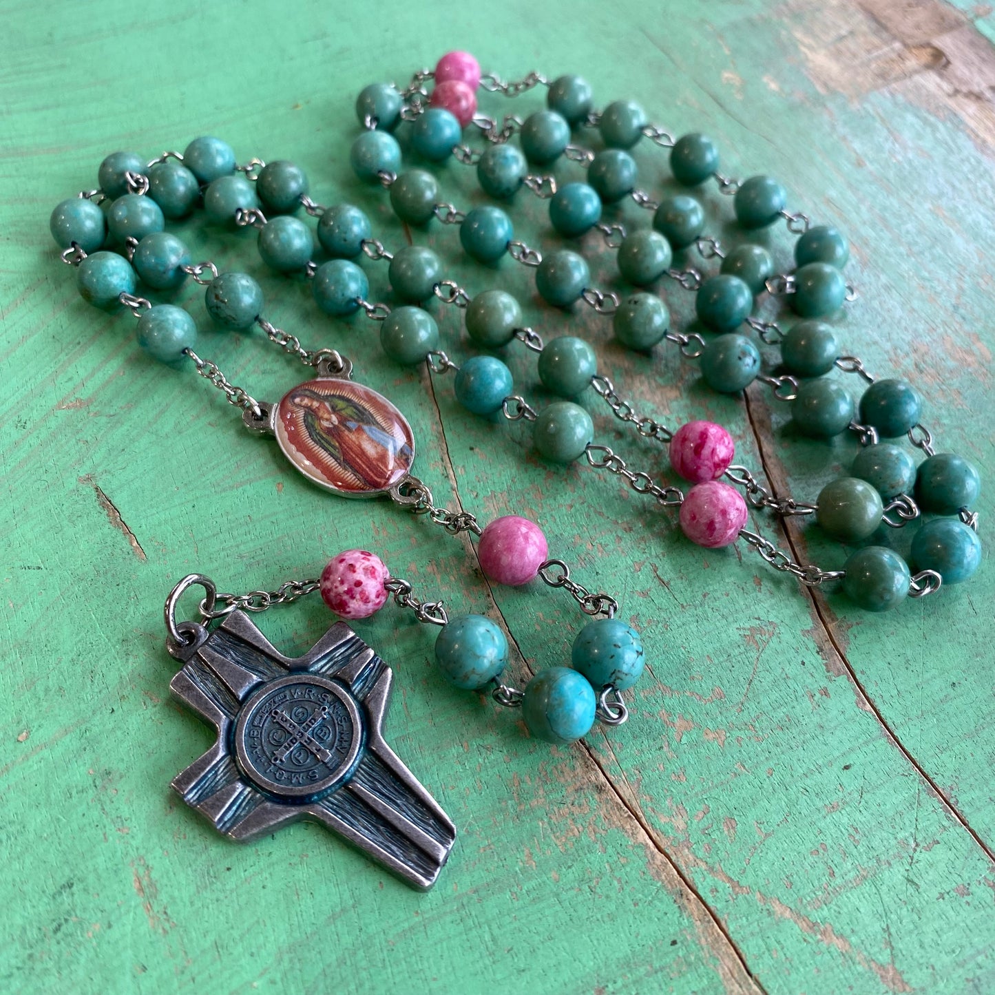 Turquoise OLG Rosary