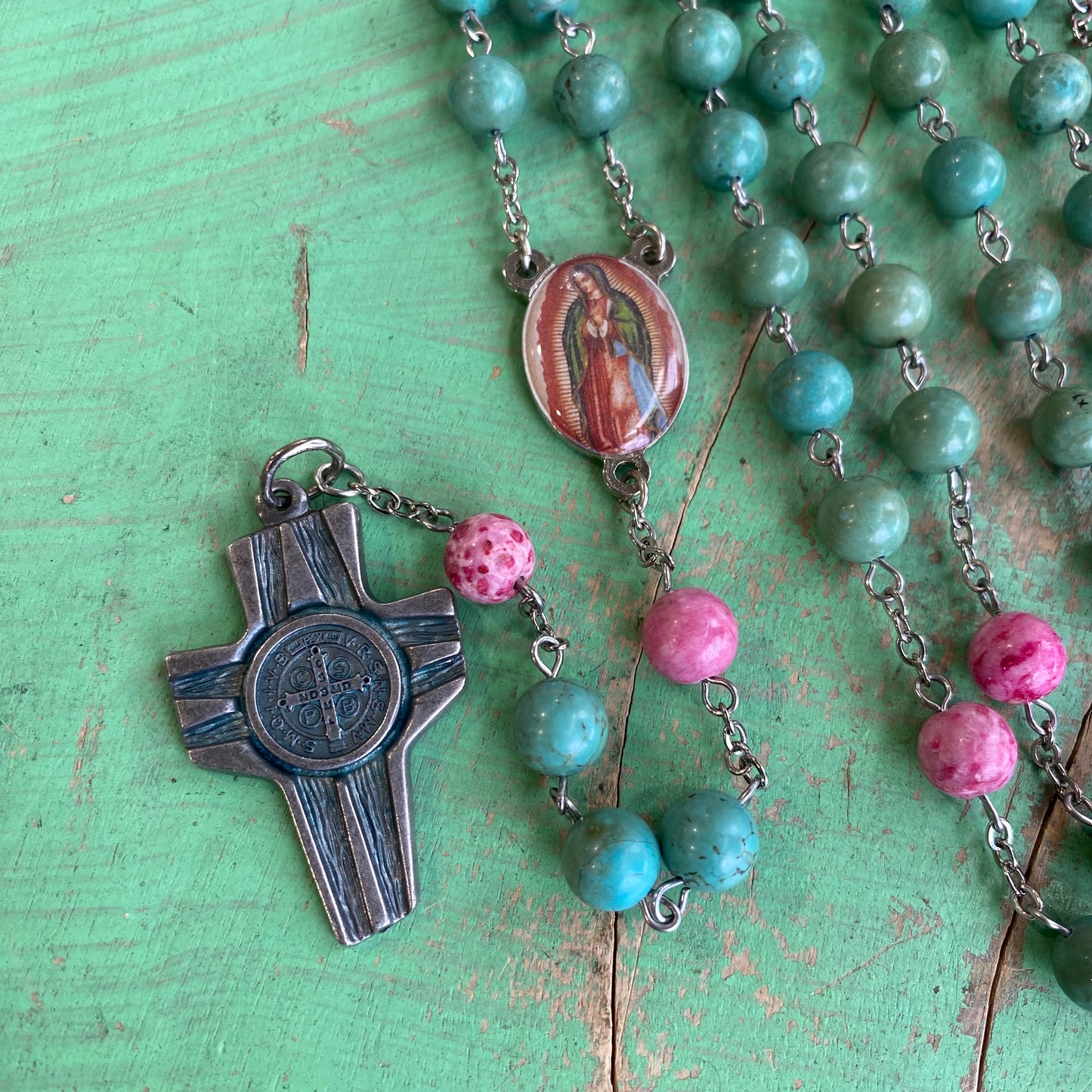 Turquoise OLG Rosary