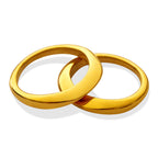 Gold Stainless Steel Guard Band