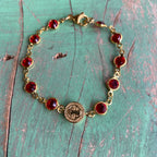 Colorfully Created St Benedict Bracelet