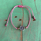 Miraculous Medal Cord Bracelet