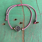 Miraculous Medal Cord Bracelet