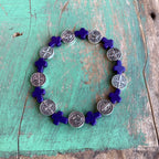 Cross Bead Blessings Bracelet