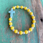 Girl's Pastel Prayers Bracelet
