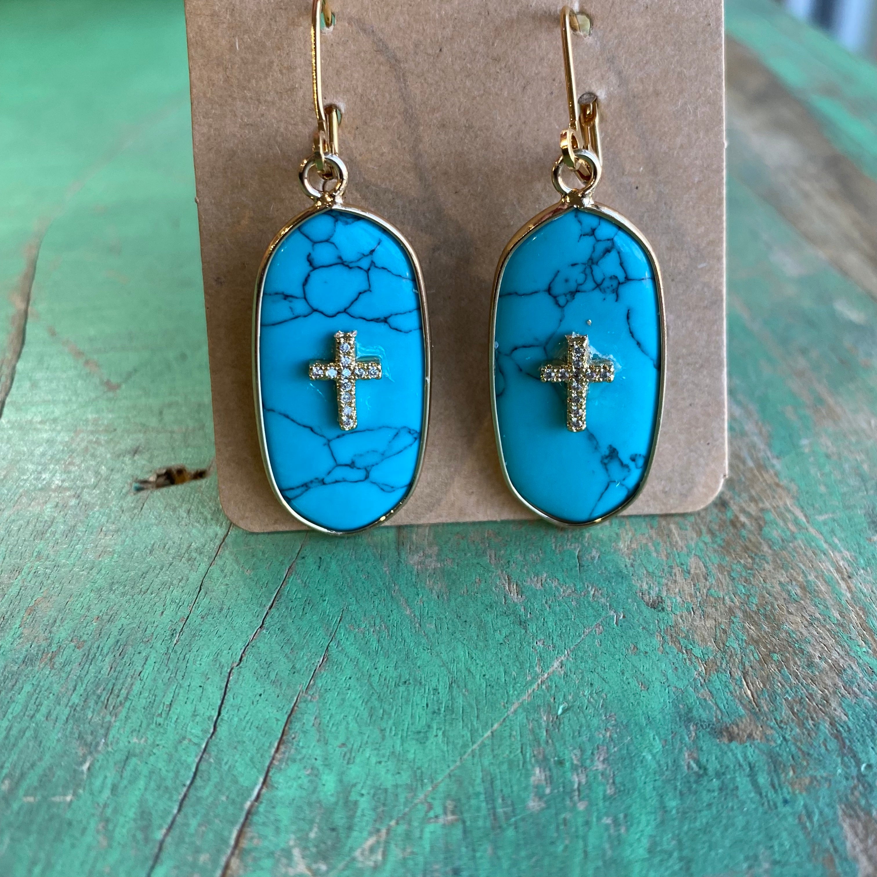Hannah Cross Earrings