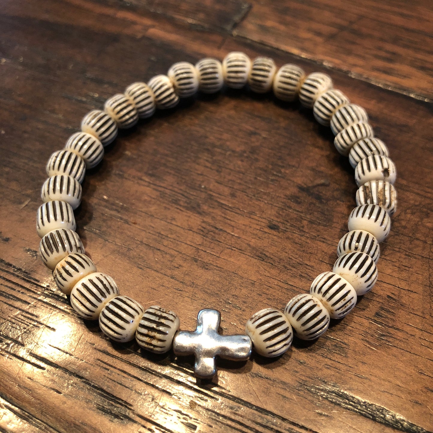 Striped Bone Protection Bracelet