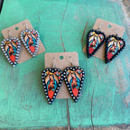 OLG Colorful Heart Earrings