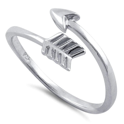 Love Arrow Sterling Silver Ring