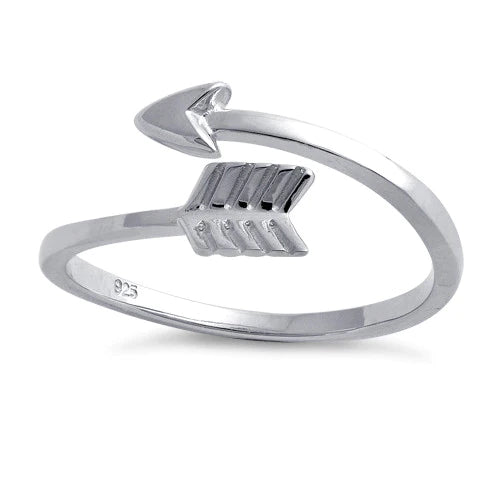 Love Arrow Sterling Silver Ring