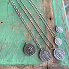 Holy Face of Jesus Sterling Silver Medallions