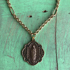 Long Gold Faith Necklace