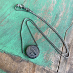 Adjustable St Benedict Slider Necklace