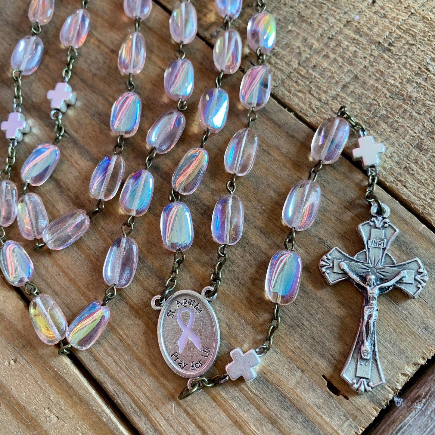 St Agatha Breast Cancer Awareness Rosary