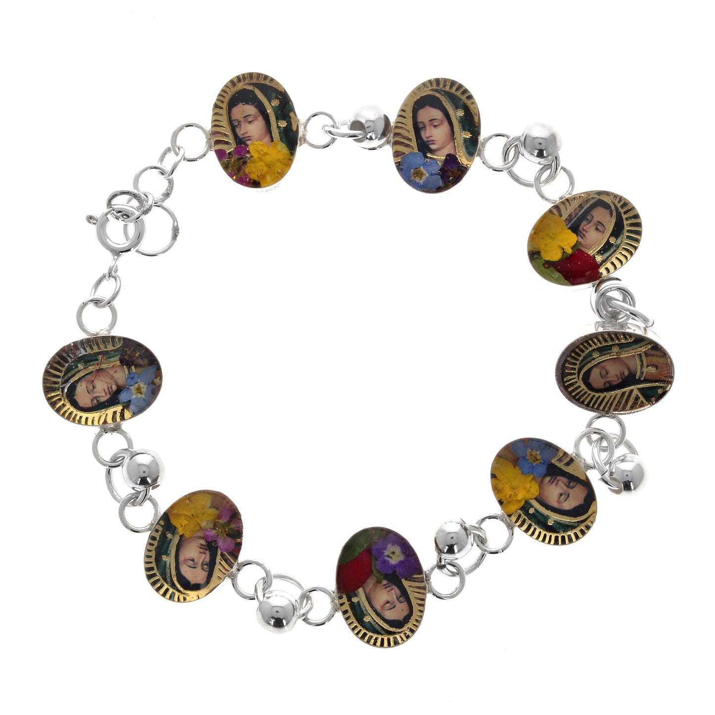 Our Lady of Guadalupe Linked Bracelet
