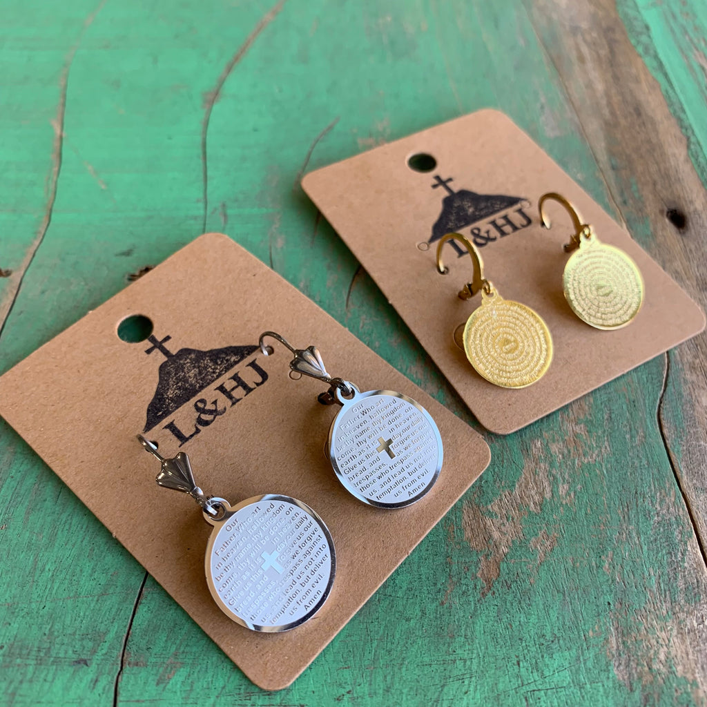 The Lord’s Prayer Earrings