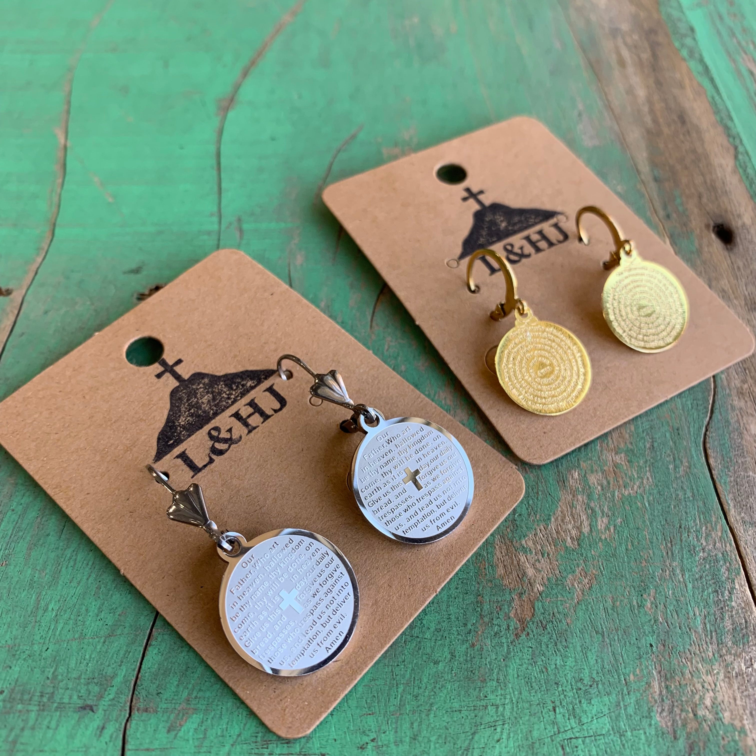 The Lord’s Prayer Earrings