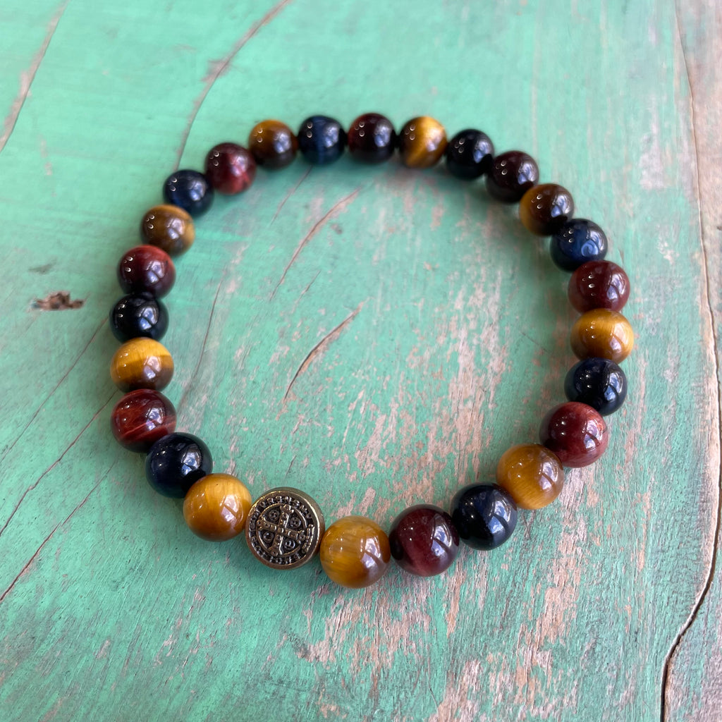 Tiger Eye Faith Bracelet