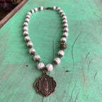 Our Lady of Grace Pearl Set