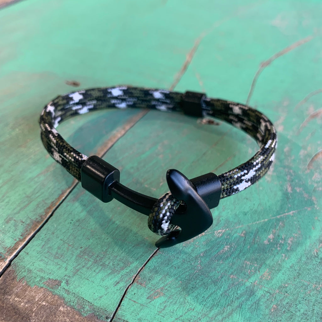 The Lord Is My Anchor Paracord Bracelet