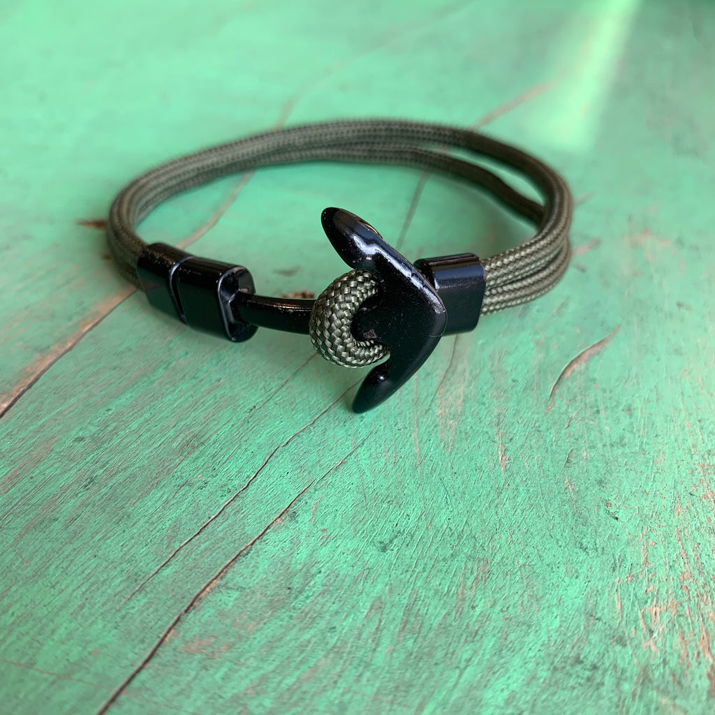 The Lord Is My Anchor Paracord Bracelet