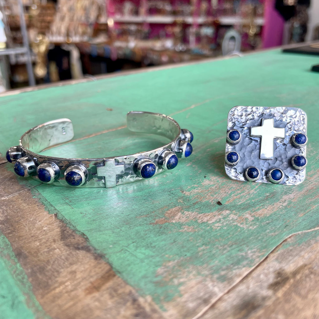 Square Lapis Ring