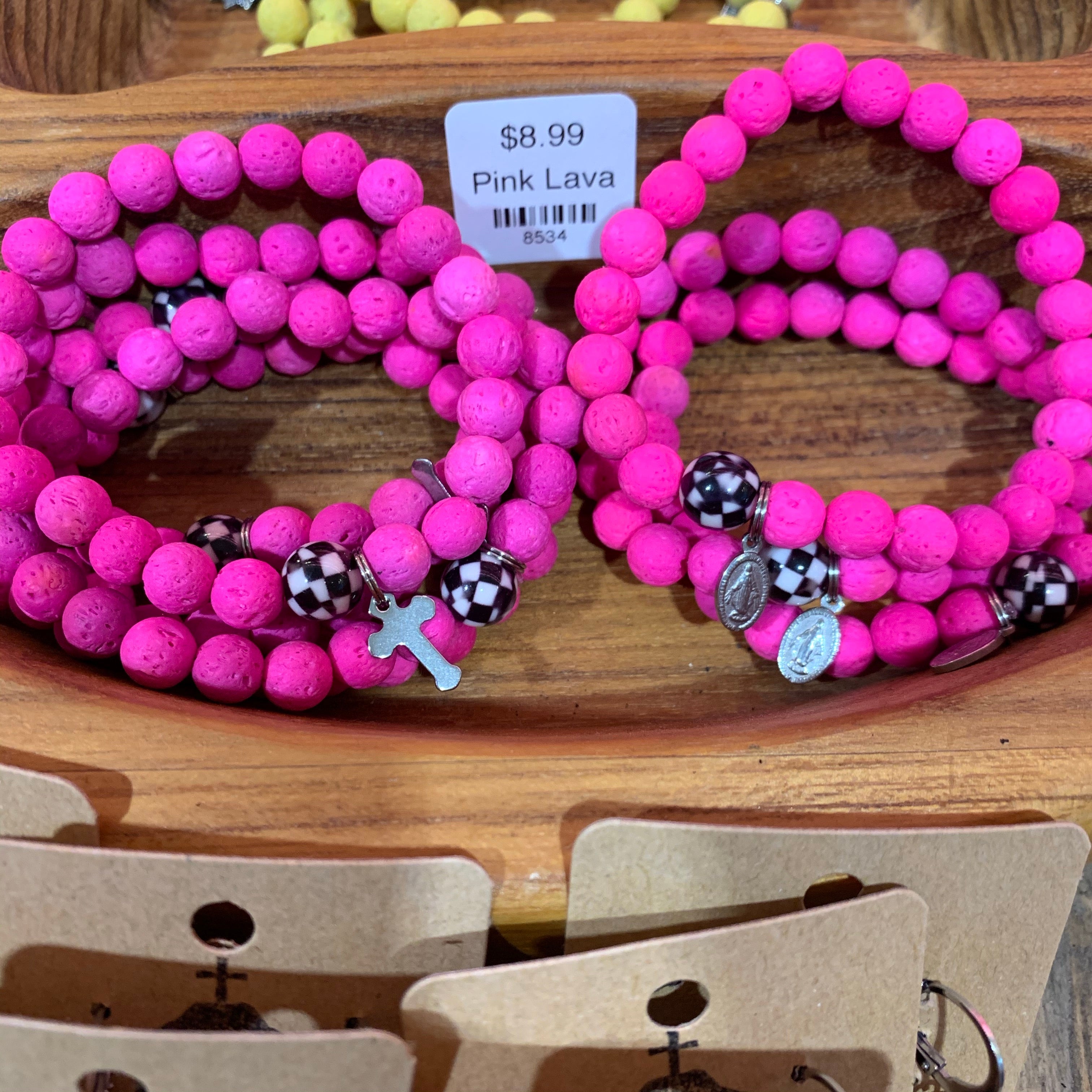 Mackenzie Inspired Pink Lava Bracelet