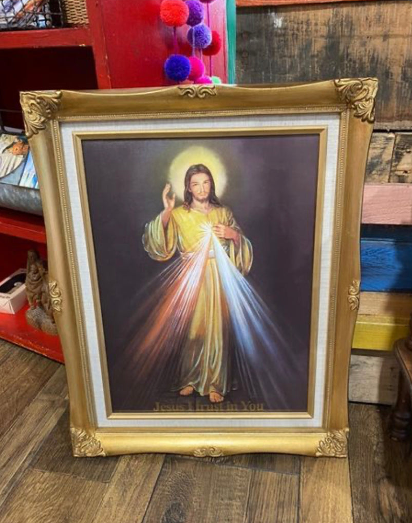 Divine Mercy 16x20 Framed Art