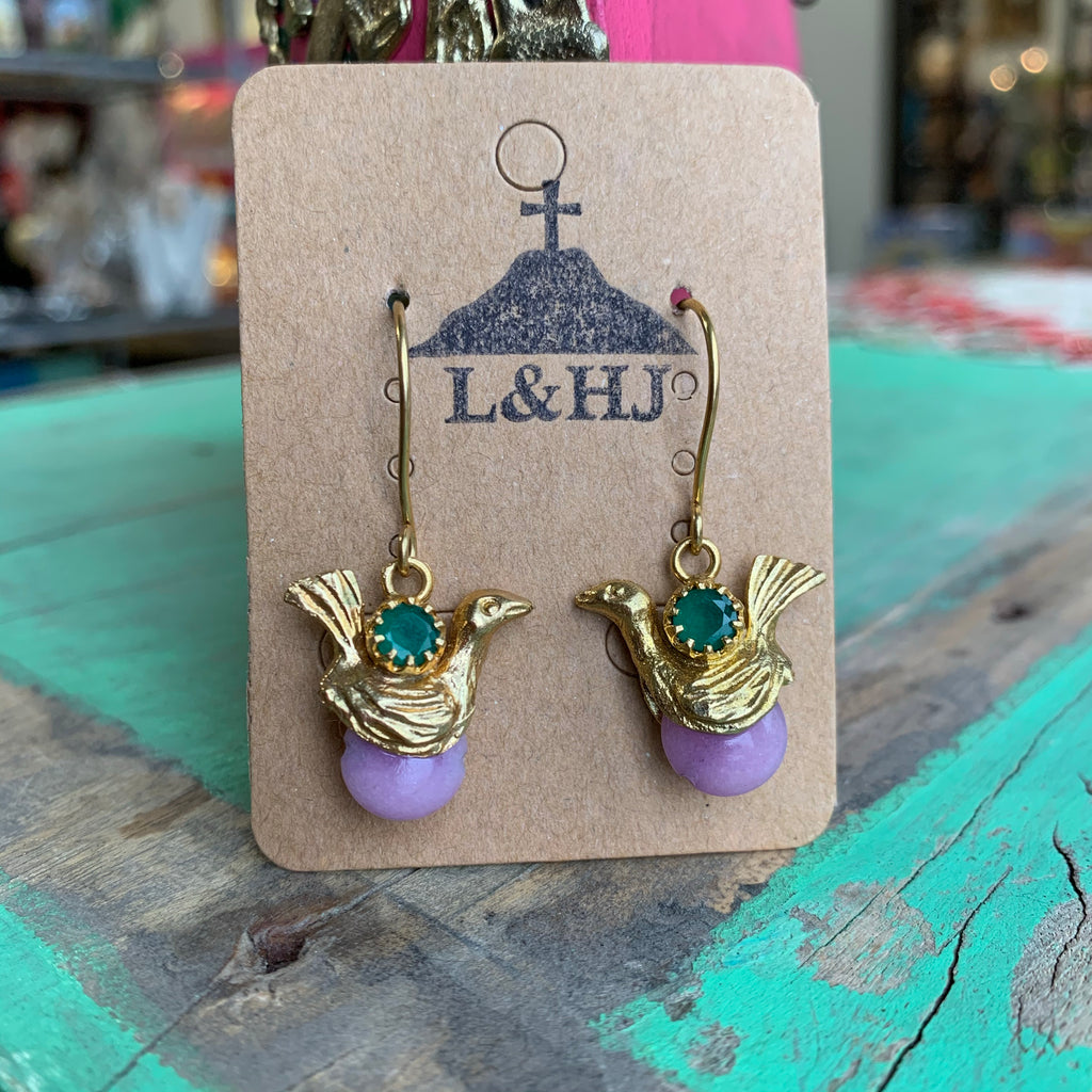 Lovebird Earrings