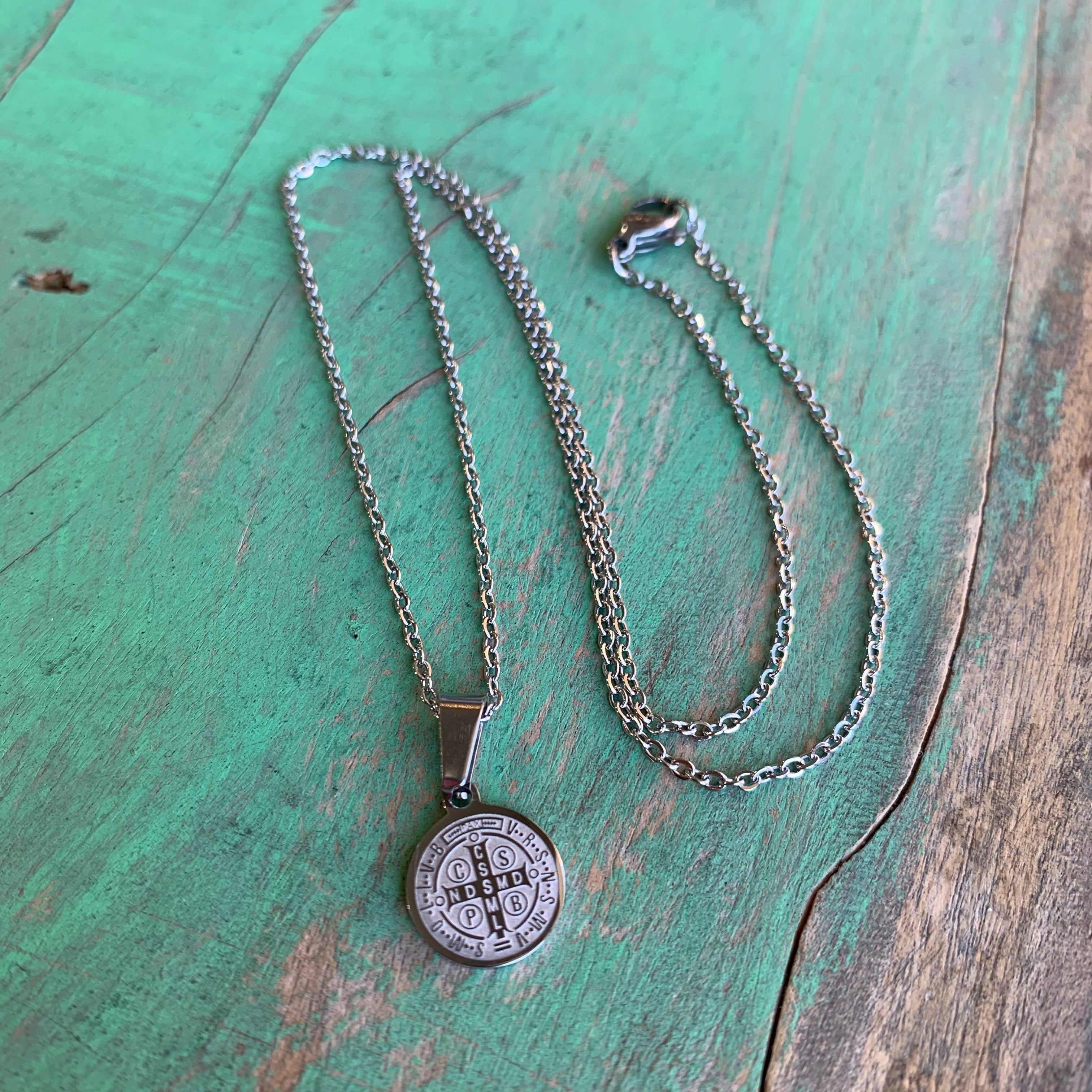 Small Saint Benedict Necklace
