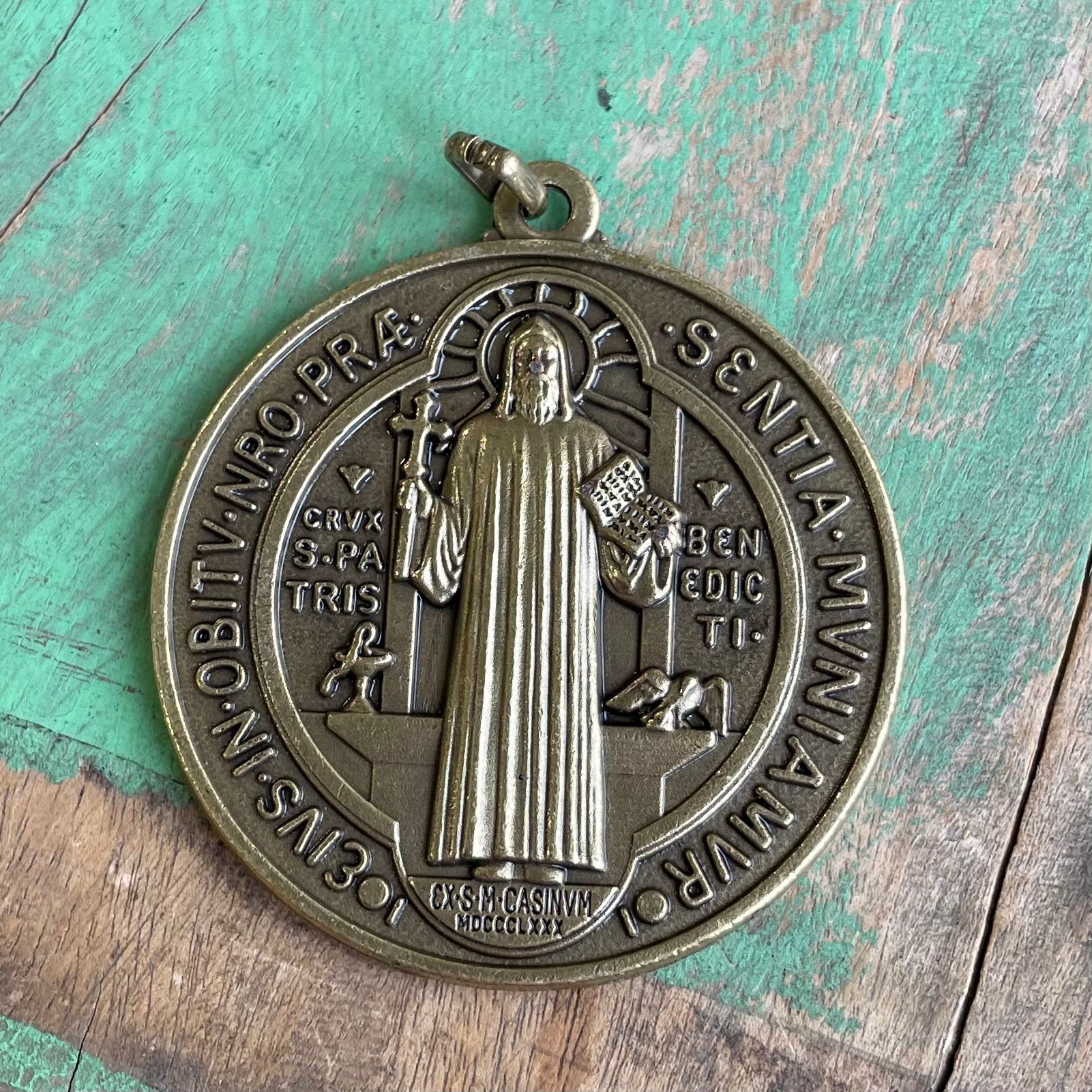 Big Italian Round St Benedict Medals