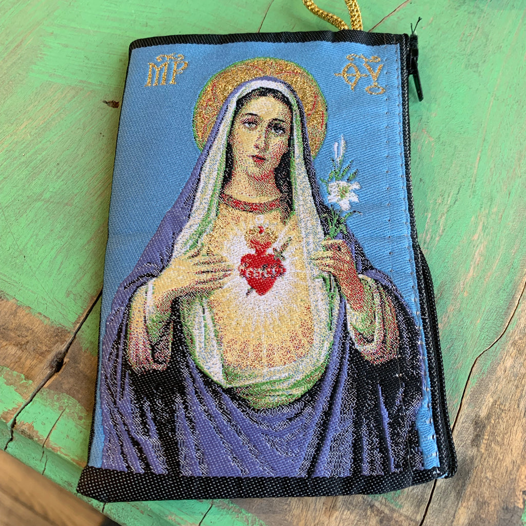 Large Rosary Pouches of Mary
