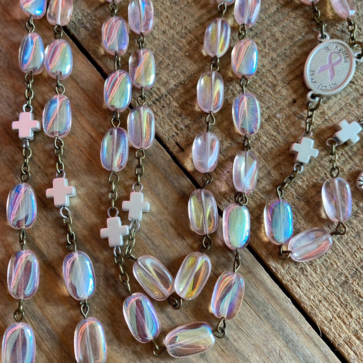 St Agatha Breast Cancer Awareness Rosary