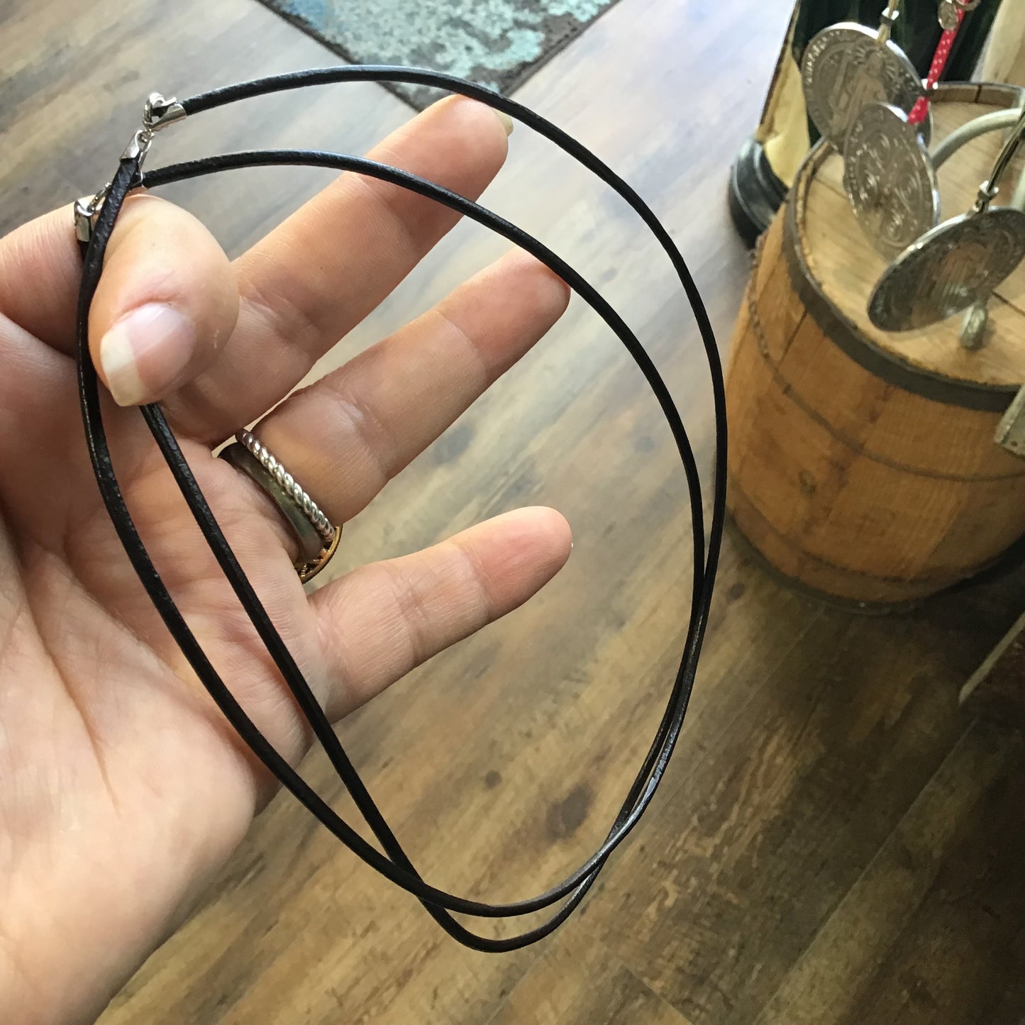 Leather Cord Necklace