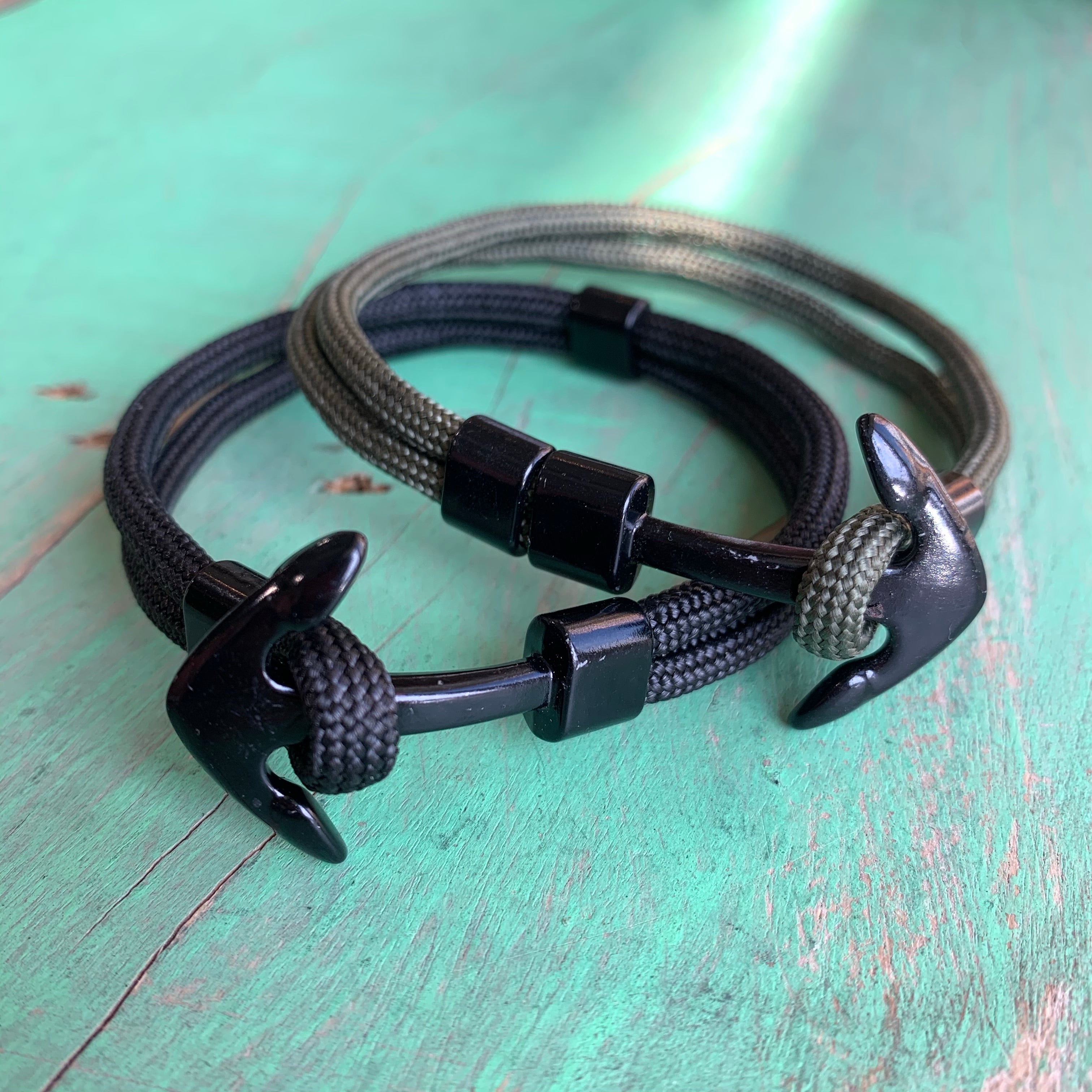 The Lord Is My Anchor Paracord Bracelet