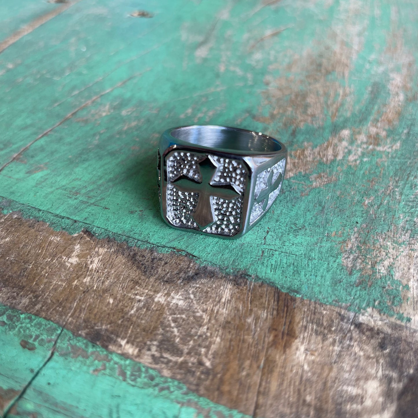 Stainless Steel Anthony Ring