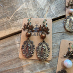 Ave María Vintage Inspired Earrings