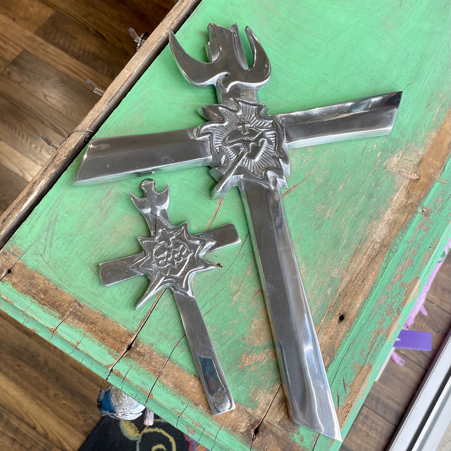 Pewter Apostolate Cross