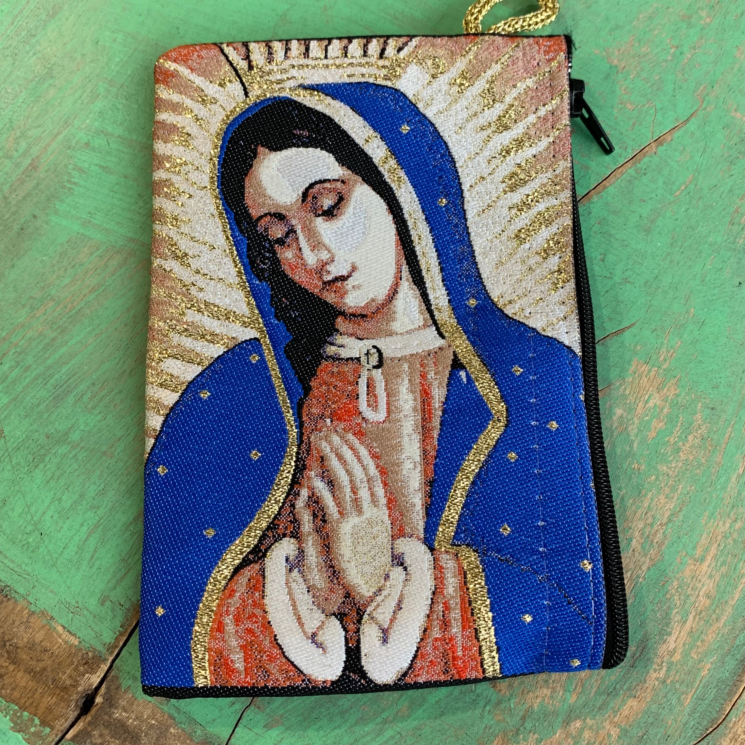 Large Rosary Pouches of Our Lady of Guadalupe
