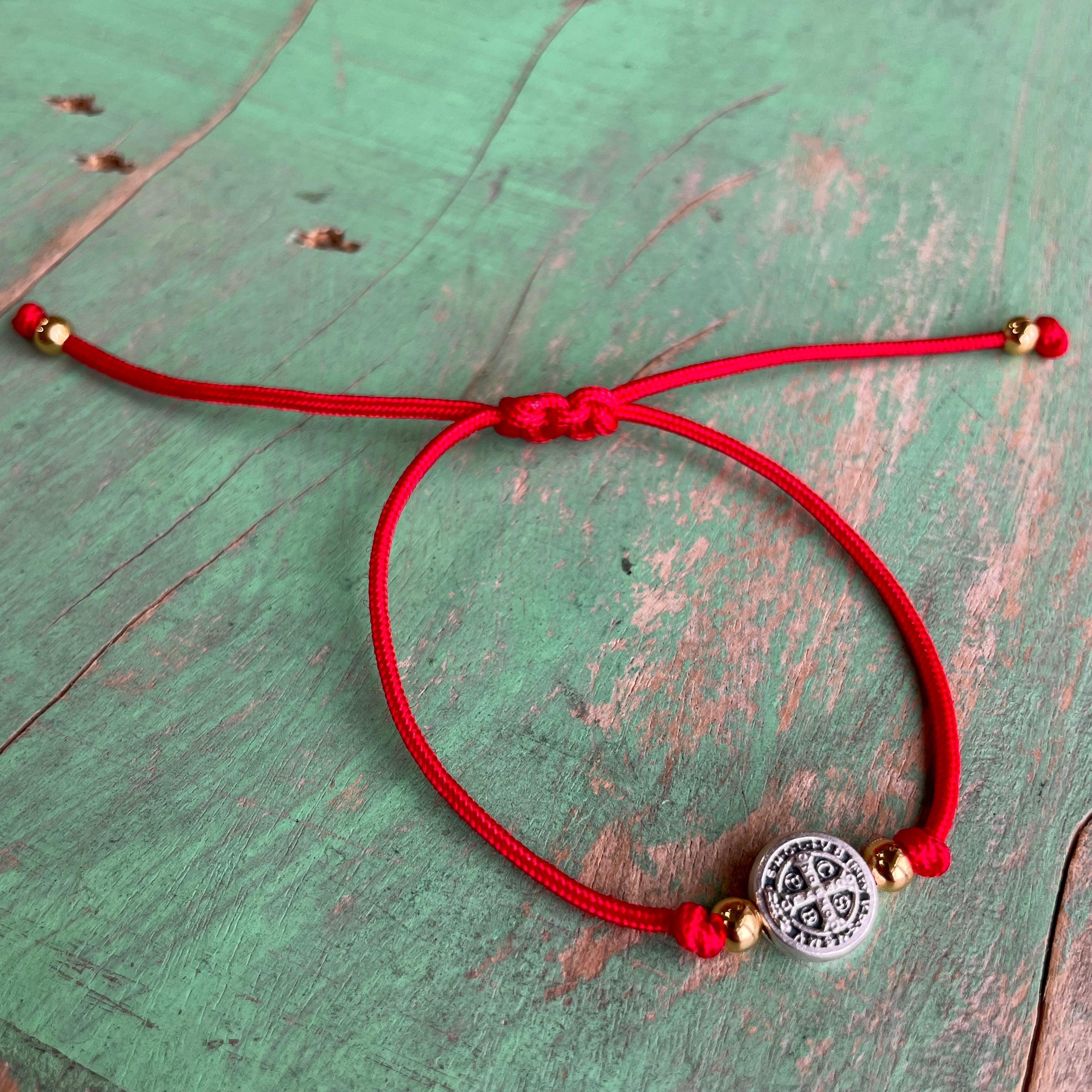 St Benedict Cord Bracelet