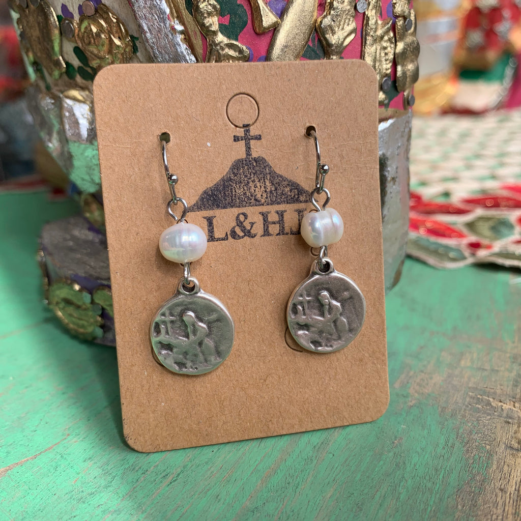 Turkish Freshwater Pearl Earrings