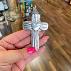 Mini Pewter Cross