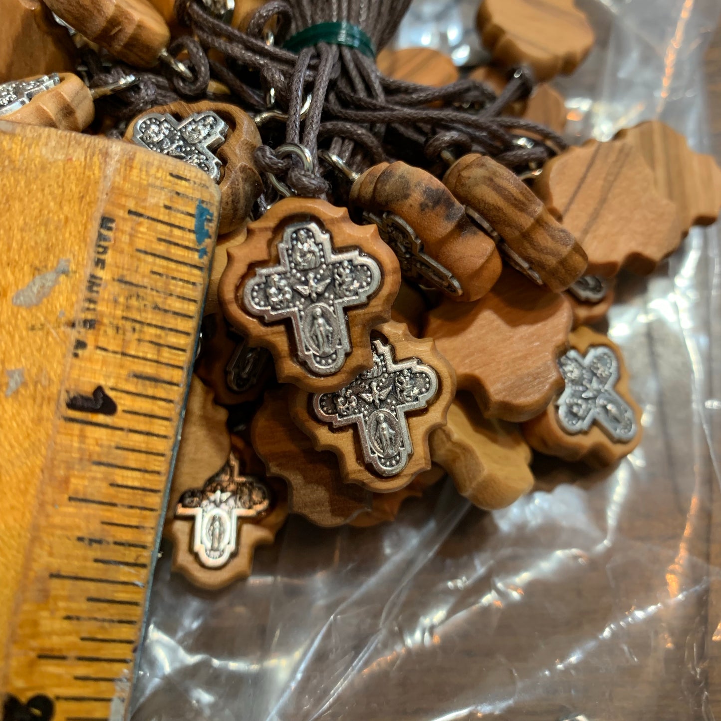 Olive Wood Cord Necklaces