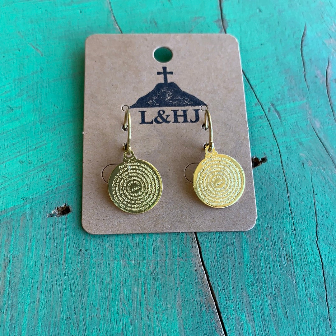 The Lord’s Prayer Earrings