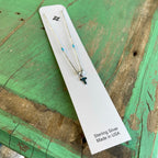 Sterling Silver Seed Bead Necklace