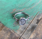Italian Medal Rosary Rings